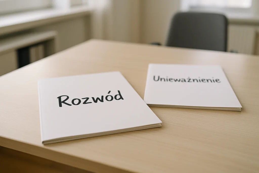 Rozwód cywilny a stwierdzenie nieważności małżeństwa kościelnego – kiedy potrzebujesz obu procedur?